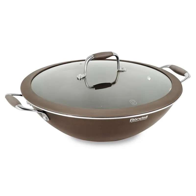 Сковорода WOK Rondell RDA-552, 4,5л, 32см, Коричневый