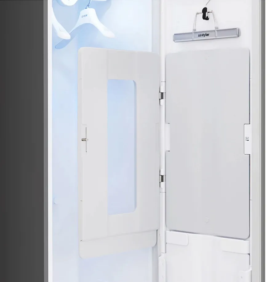 Uscător pentru haine LG S3MFC, Argintiu