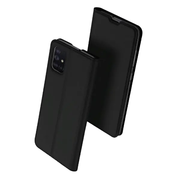 Чехол книжка Xcover Galaxy A22 4G - Soft Book View Series, Чёрный