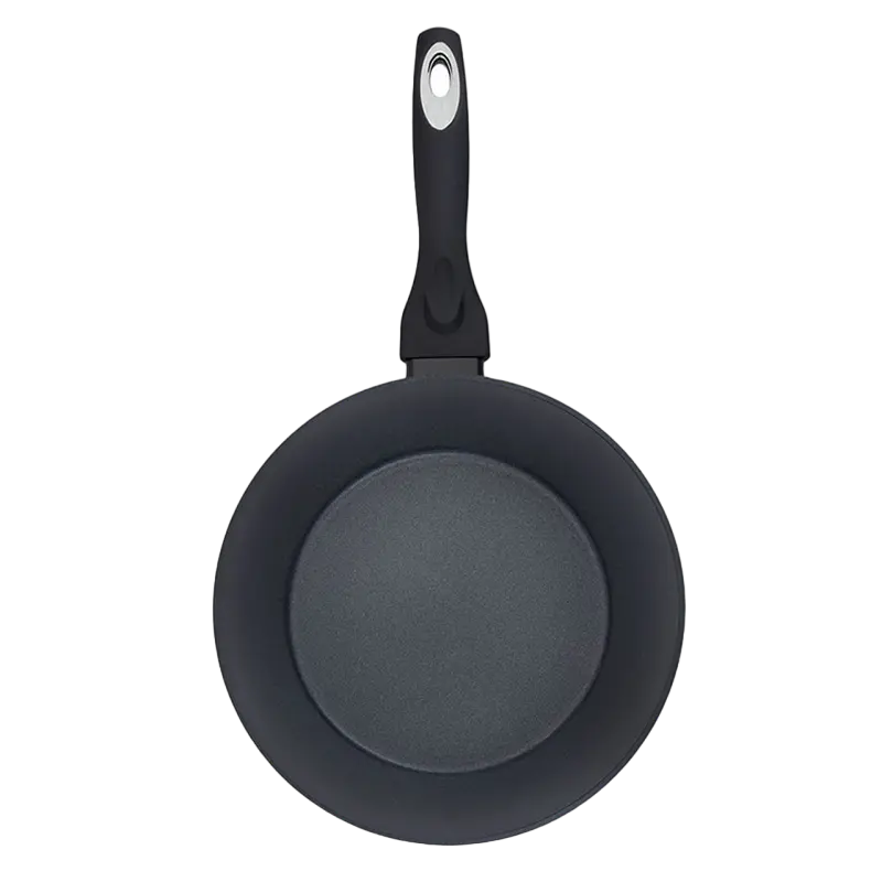 Сковорода глубокая RESTO 93032, 26см, Чёрный