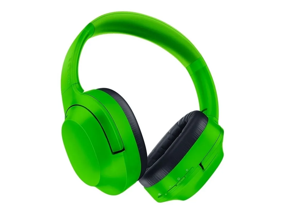 Wireless Gaming Headset Razer Opus X, 2x40mm drivers, 20-20kHz, ANC, 270g., 30-40hrs, BT 5.0, Green