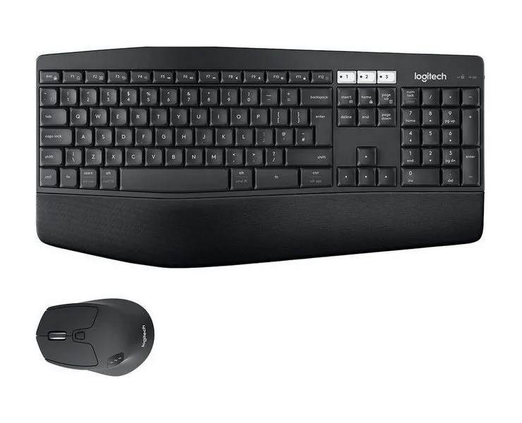Клавиатура и мышь Logitech MK850, Беспроводное, Чёрный