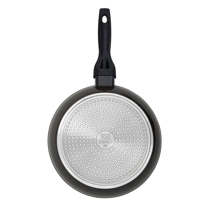 Сковорода глубокая RESTO 93032, 26см, Чёрный