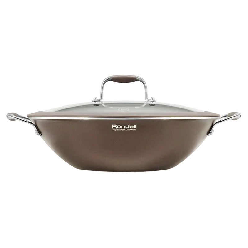 Сковорода WOK Rondell RDA-552, 4,5л, 32см, Коричневый