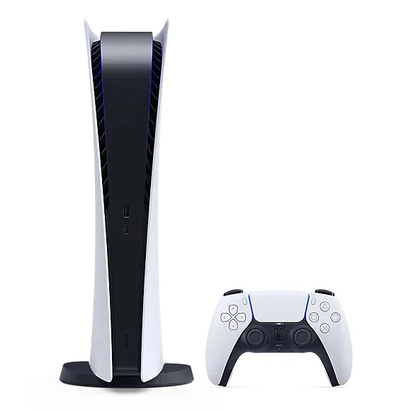 Consolă de jocuri SONY PlayStation 5 Digital Edition, Alb, 