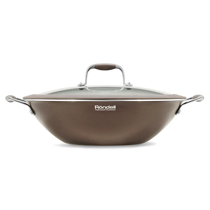 Сковорода WOK Rondell RDA-552, 4,5л, 32см, Коричневый