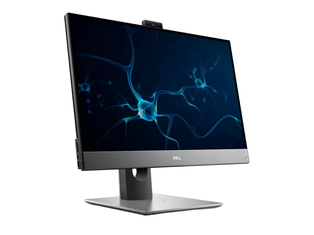 Моноблок DELL OptiPlex 7780, 27", Intel Core i3-10100T, 16ГБ/512Гб, Windows 10 Pro 64-bit, Серебристый