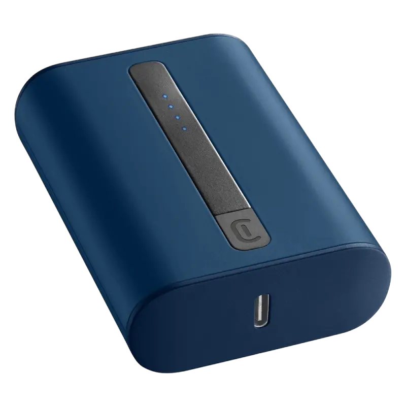 Power Bank Cellularline 10000mAh, PD Thunder, Blue