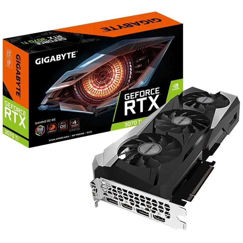 Placă Video Gigabyte GV-N307TGAMING OC-8GD,  8GB GDDR6X 256bit