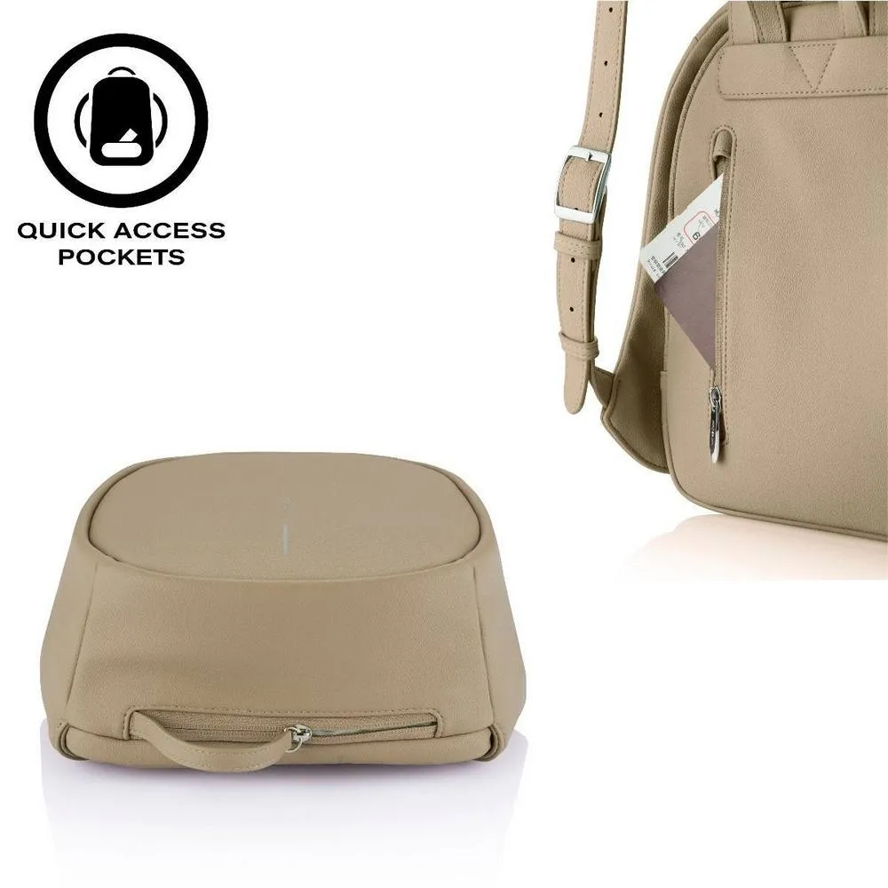 Rucsac pentru tabletă Bobby Elle Fashion, Poliester, Moca