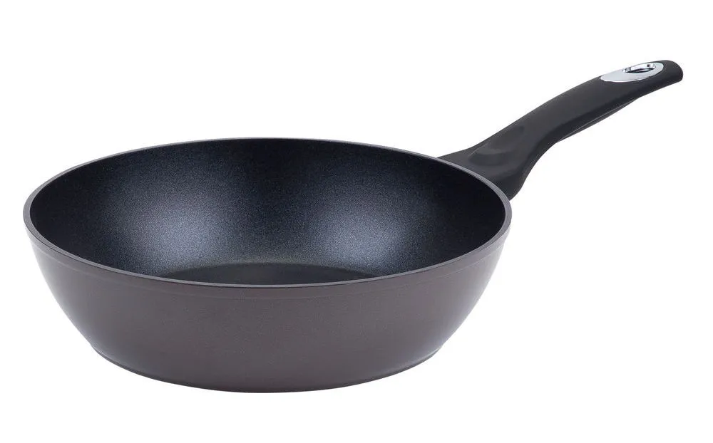 Сковорода глубокая RESTO 93032, 26см, Чёрный