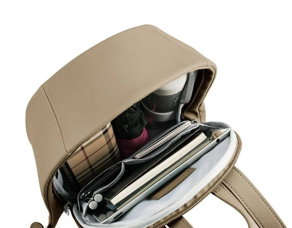 Rucsac pentru tabletă Bobby Elle Fashion, Poliester, Moca