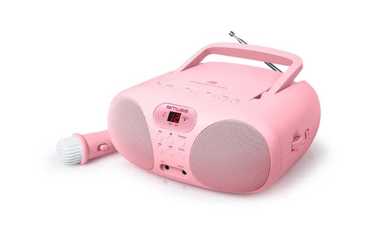 Портативное радио MUSE MD-203 KP, Розовый