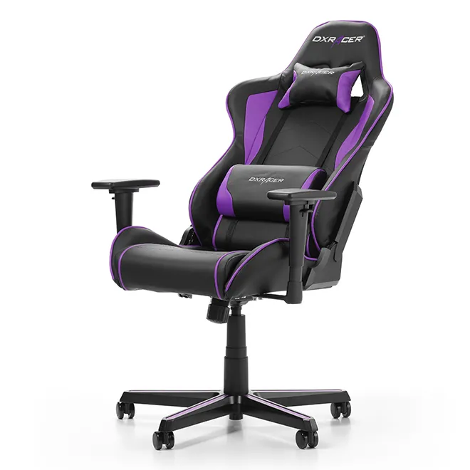 Scaun Gaming DXRacer Formula, PU Piele, Black/Violet