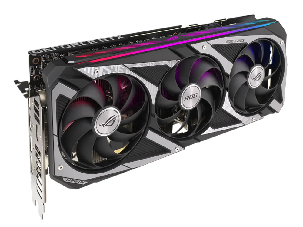 Placă Video ASUS ROG-STRIX-RTX3060-O12G-V2-GAMING, 12GB GDDR6 192bit