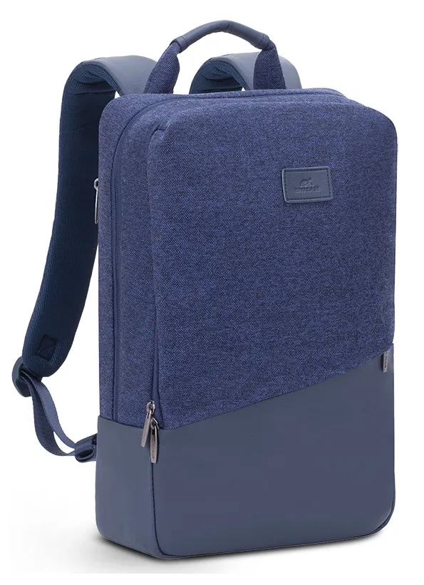 Rucsac pentru Laptop RivaCase Egmont, 15.6", Poliester, Albastru