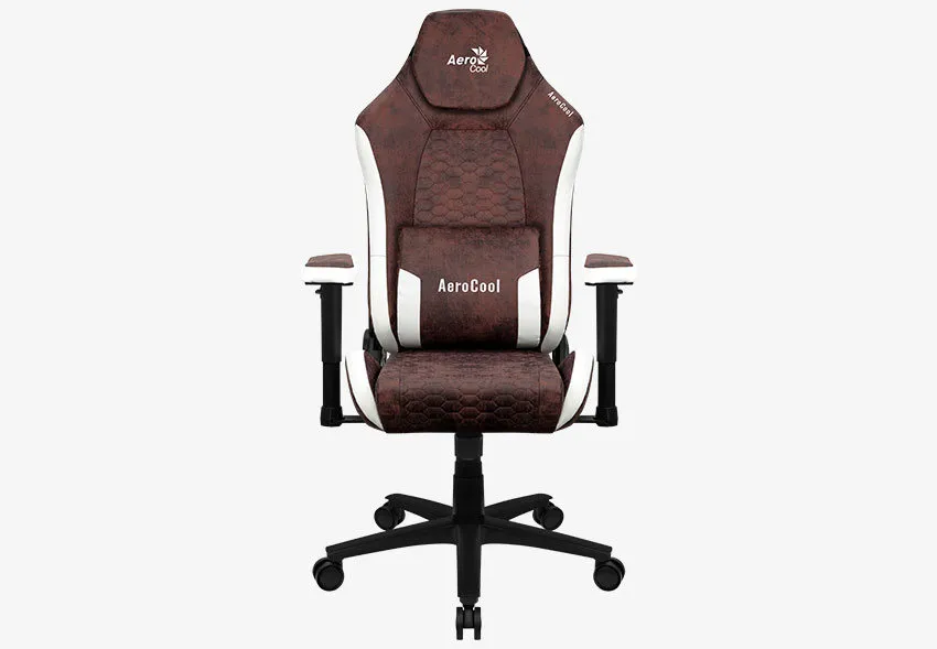 Gaming Chair AeroCool Crown AeroSuede Burgundy Red, User max load up to 150kg / height 170-190cm