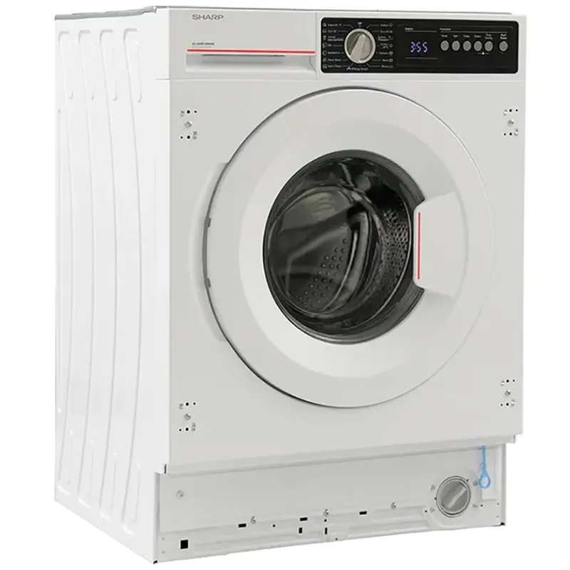 Mașină de spălat Sharp ESNIB814BWNAEE, 8kg, Alb