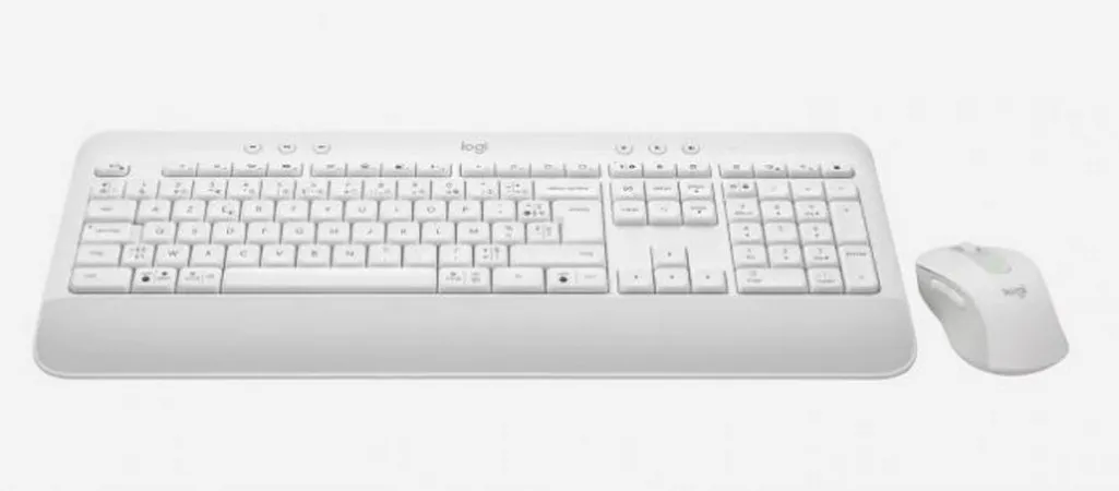 Клавиатура и мышь Logitech MK650, Беспроводное, Белый
