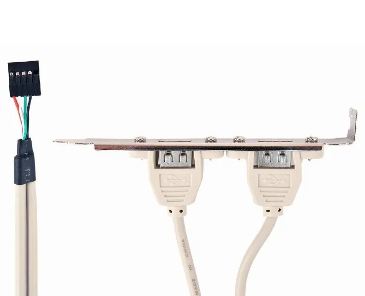 Cablu Cablexpert CCUSBRECEPTACLE, Bej