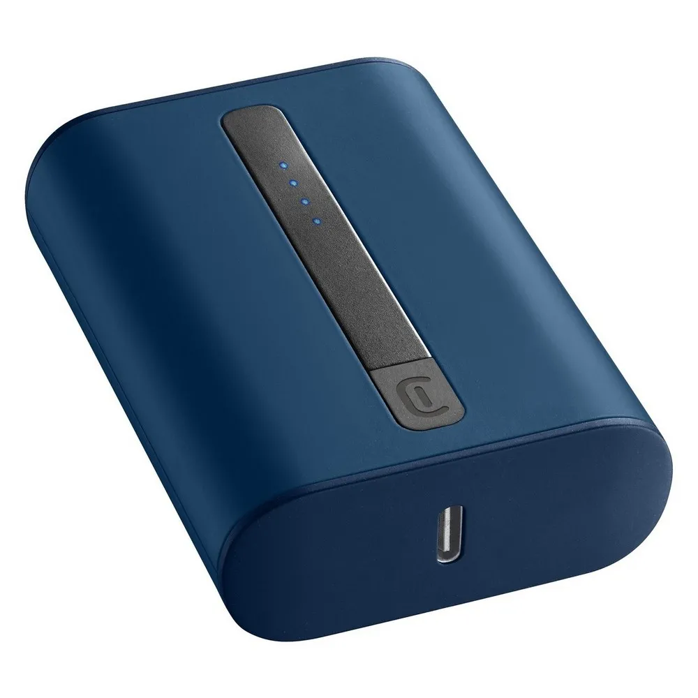 Power Bank Cellularline 10000mAh, PD Thunder, Blue