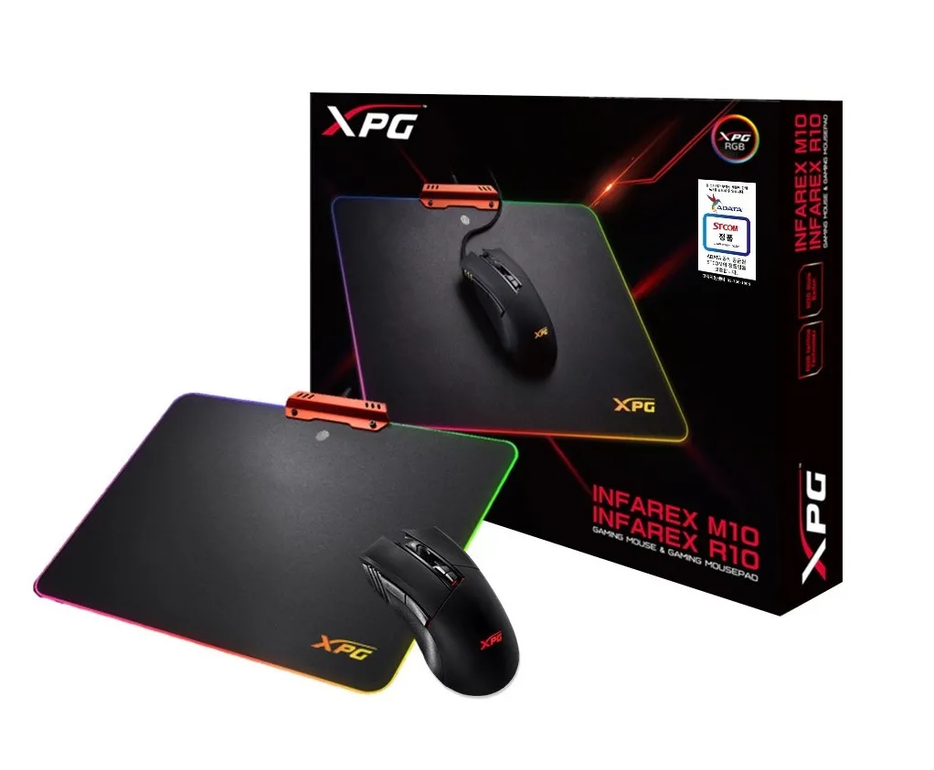 Игровая мышь ADATA XPG INFAREX M10/R10, Чёрный