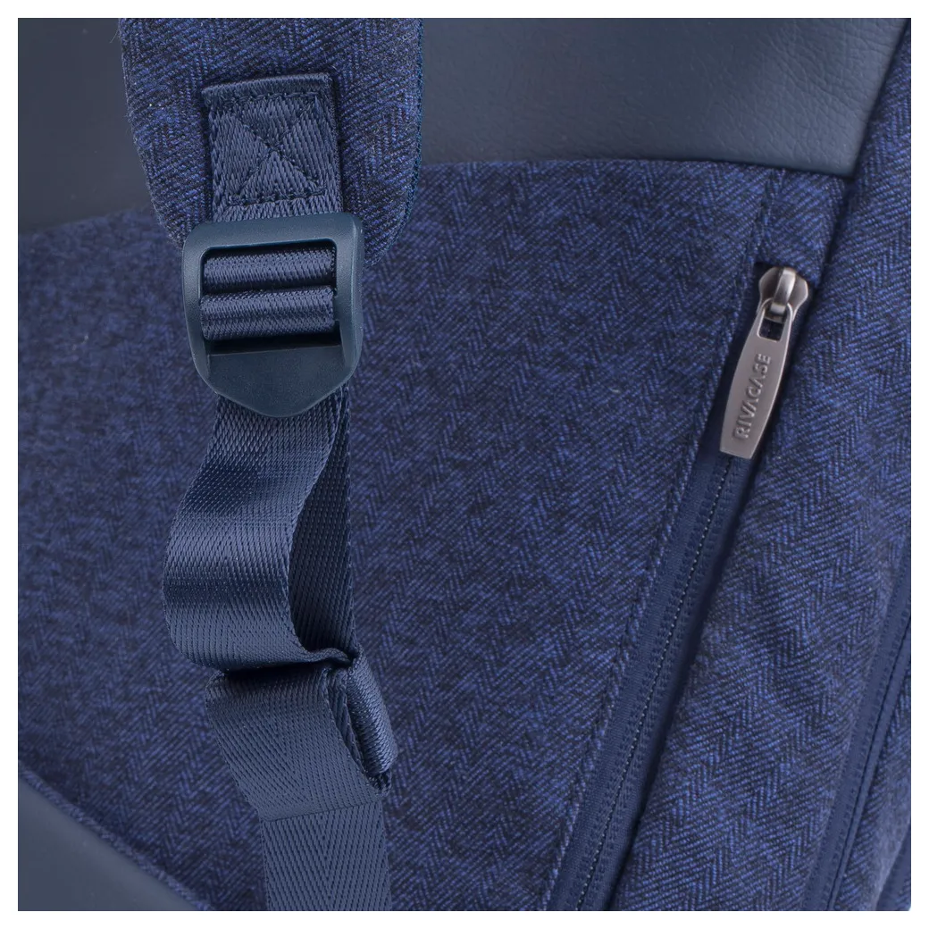 Rucsac pentru Laptop RivaCase Egmont, 15.6", Poliester, Albastru