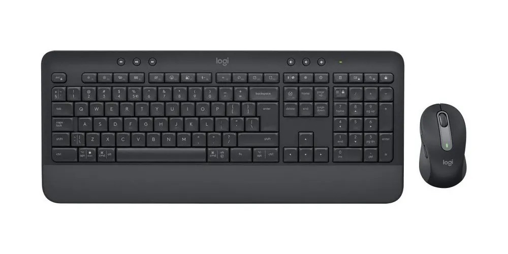 Клавиатура и мышь Logitech MK650, Беспроводное, Графитовый