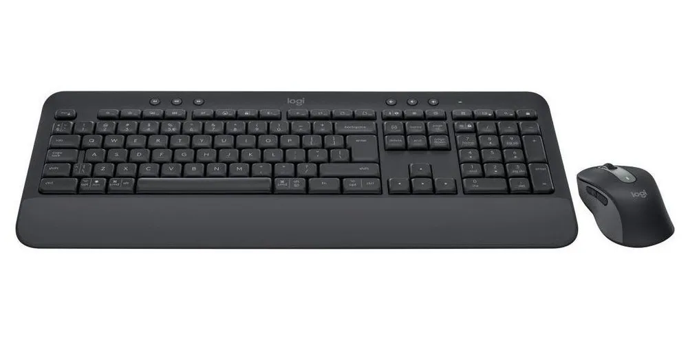 Клавиатура и мышь Logitech MK650, Беспроводное, Графитовый