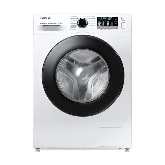 Mașină de spălat Samsung WW80AAS22AE/UA, 8kg, Alb