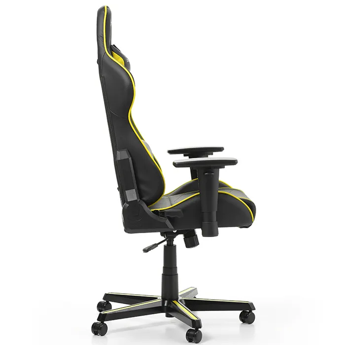 Gaming Chair DXRacer Formula GC-F08-NY, Black/Yellow, User max loadt up to 150kg / height 145-180cm