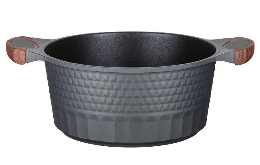 Кастрюля RESTO 93503, 5,3л, Чёрный