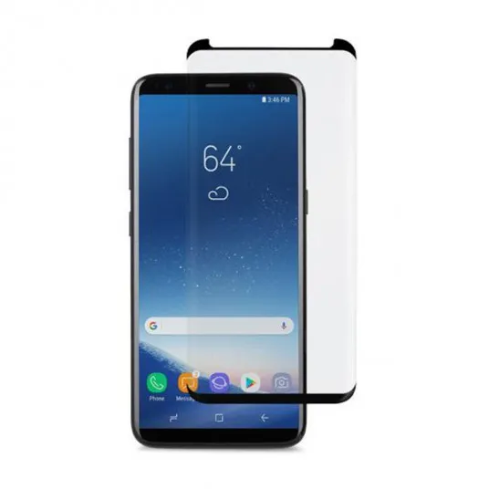 Sticlă de protecție QUMO IonGlass - Galaxy S9, Negru