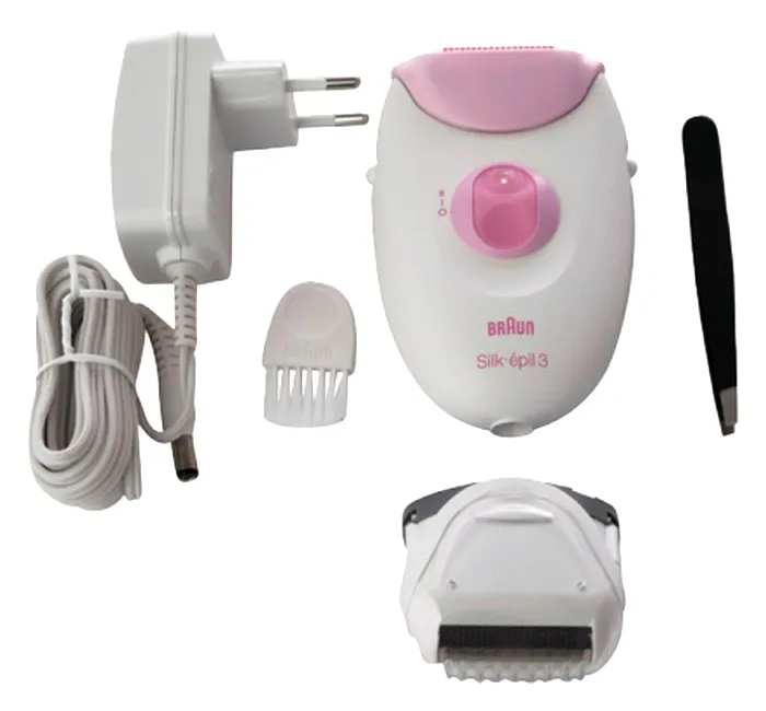 Эпилятор BRAUN SE3270, Белый/Розовый
