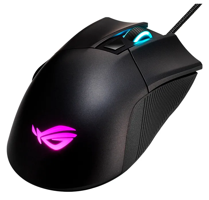 Игровая мышь ASUS ROG Gladius II Core, Чёрный