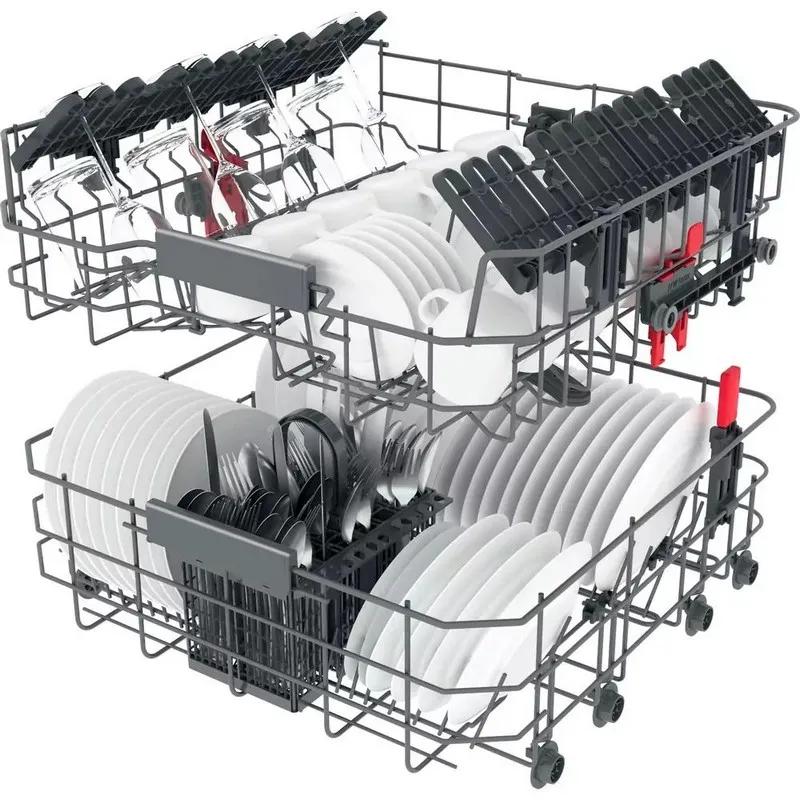 Mașină de spălat vase Whirlpool WI 7020 P, Argintiu