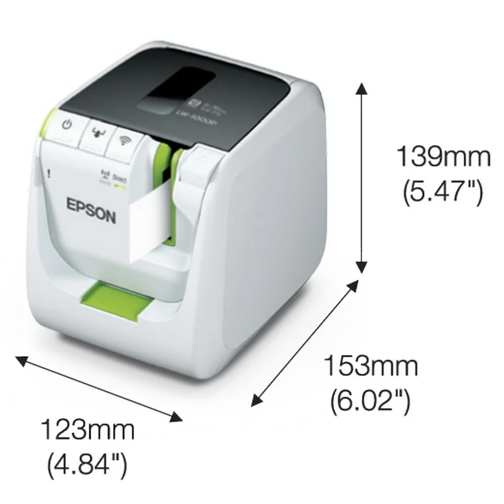 Imprimantă de etichete Epson LW-1000P, Alb
