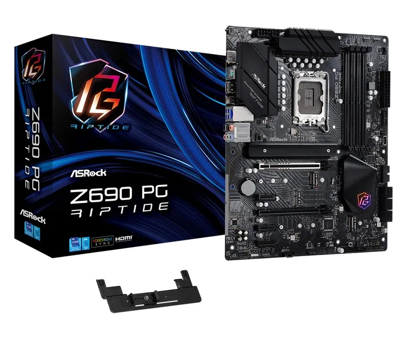 Материнская плата ASRock Z690 PG RIPTIDE, LGA1700, Intel Z690, ATX