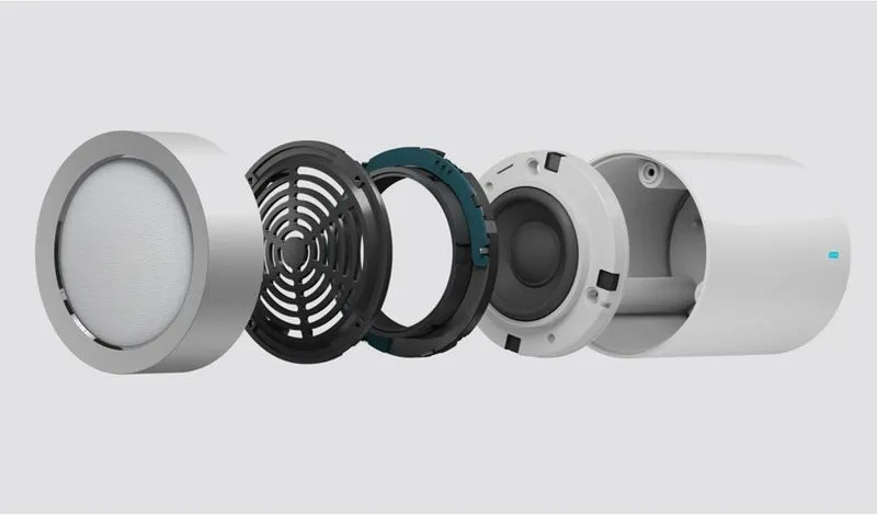 Портативная колонка Xiaomi Mi Pocket Speaker 2, Серебристый