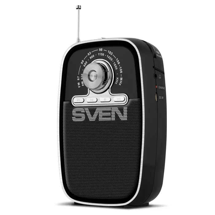 Radio portabil SVEN SRP-445, Negru