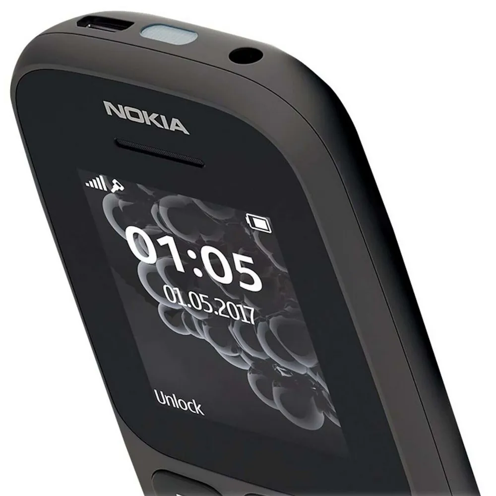 Telefon mobil Nokia 105 (2019), Negru