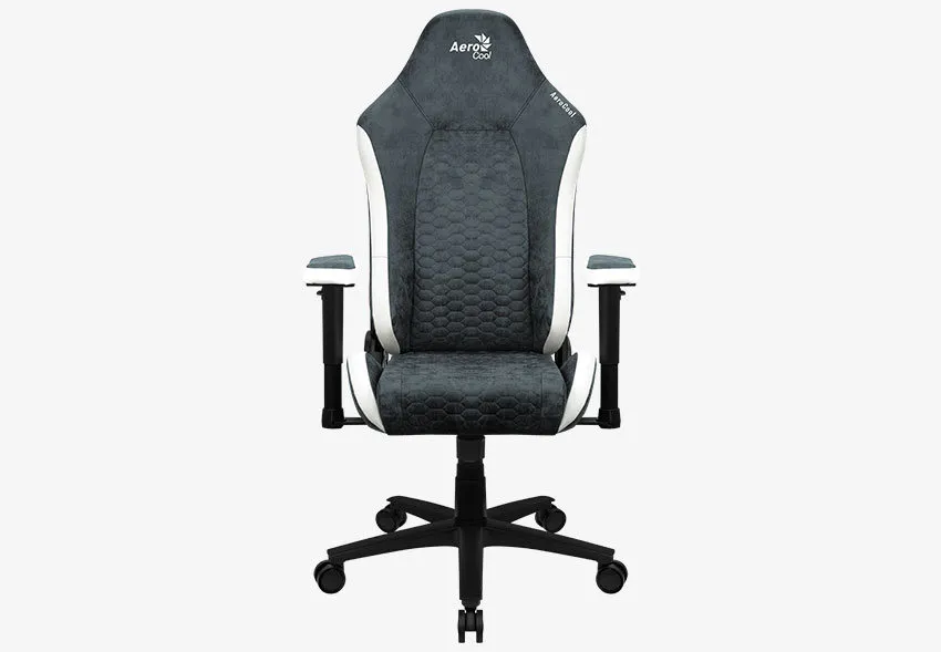 Gaming Chair AeroCool Crown AeroSuede Steel Blue, User max load up to 150kg / height 170-190cm