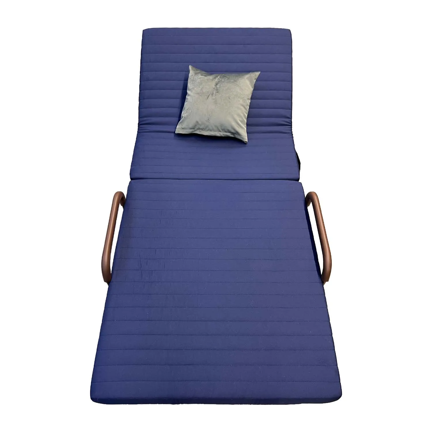 Pat pliabil cu saltea Waltz L80 (Albastru Marin)