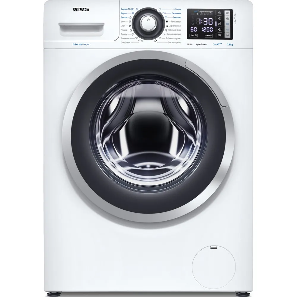 Стиральная машина Atlant СМА-75C1214-01, 7,5кг, Белый