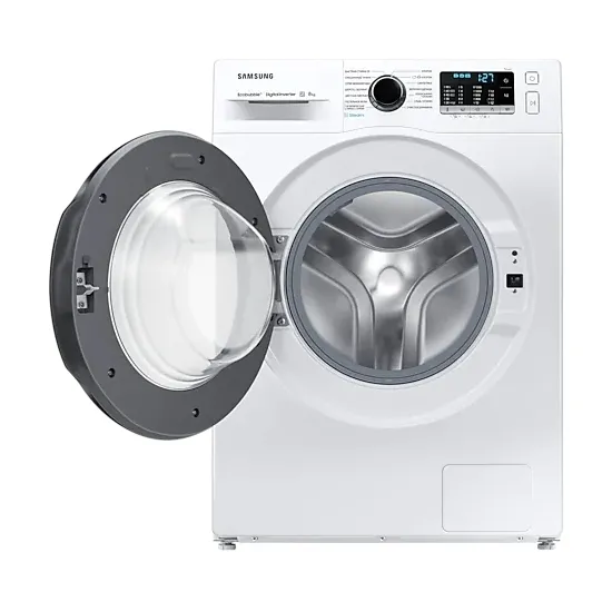 Mașină de spălat Samsung WW80AAS22AE/UA, 8kg, Alb