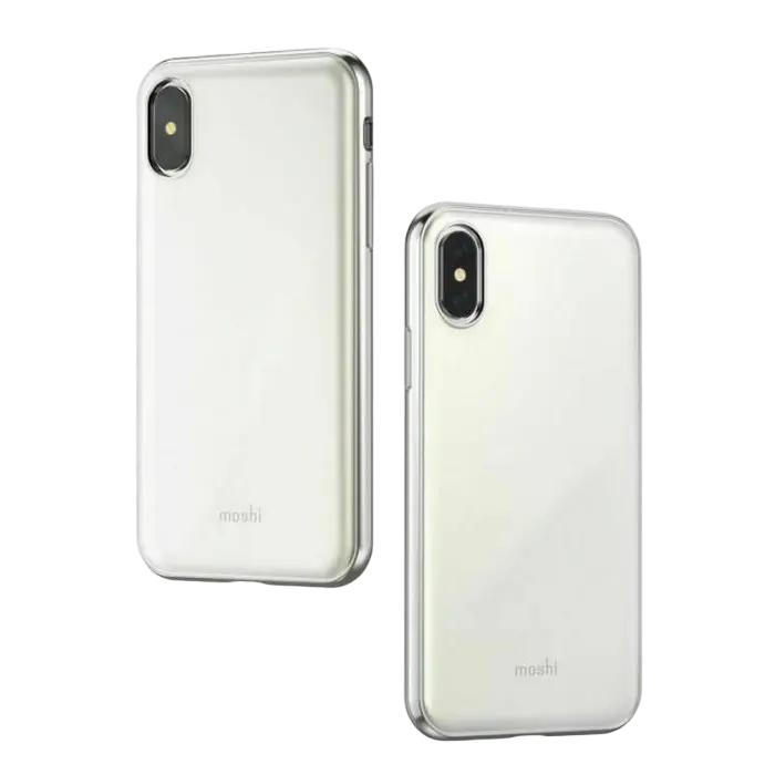 Husă Moshi iGlaze - iPhone XS/X, Alb
