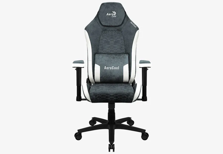 Gaming Chair AeroCool Crown AeroSuede Steel Blue, User max load up to 150kg / height 170-190cm
