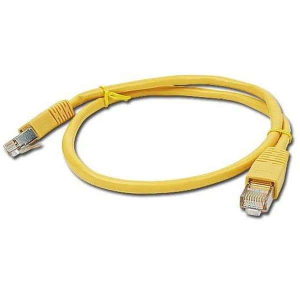 Patch cord Cablexpert PP22-0.5M/Y, Cat5e FTP, 0,5m, Galben