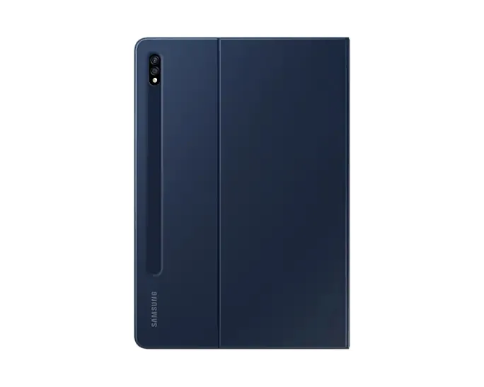 Husă pentru tabletă Samsung Tab S7 Book Cover, 11", Poliuretan, Albastru închis