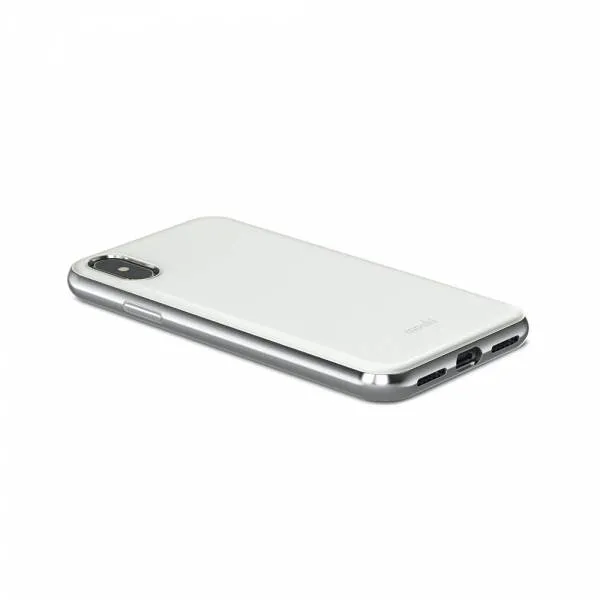 Husă Moshi iGlaze - iPhone XS/X, Alb